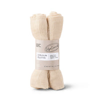 Organic Muslin Cloths - £50.37+VAT per Case of 10